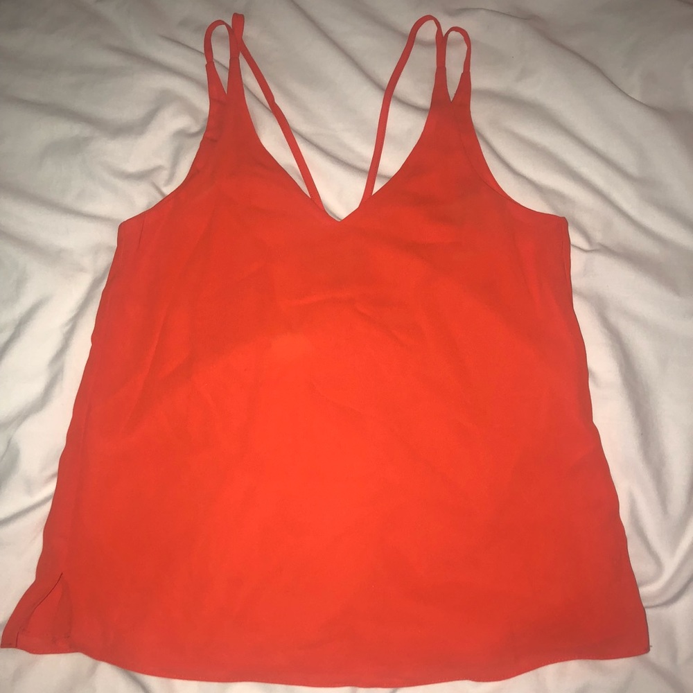 Top Shop orange tank top